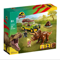 Jurassic Park Triceratops Research Blocks (281 Pcs)