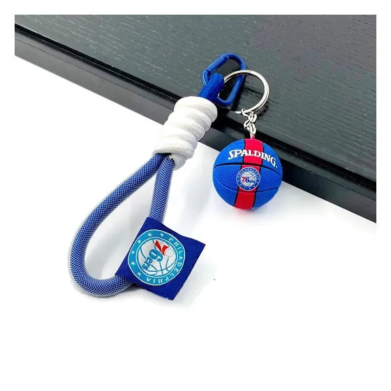 Porte-clés de l'équipe de basket-ball Court Spin 