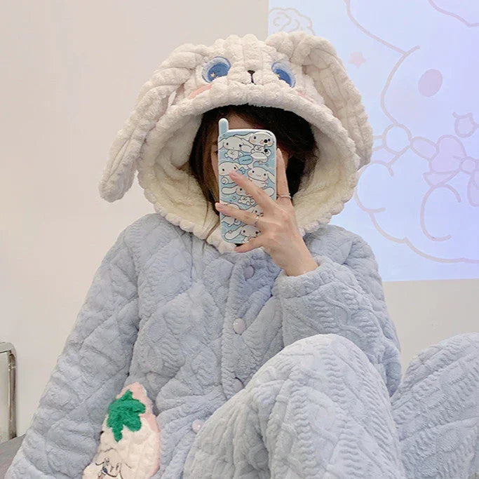 Fashion Anime Pajamas Home Suit PN5572 - Bear Hugs