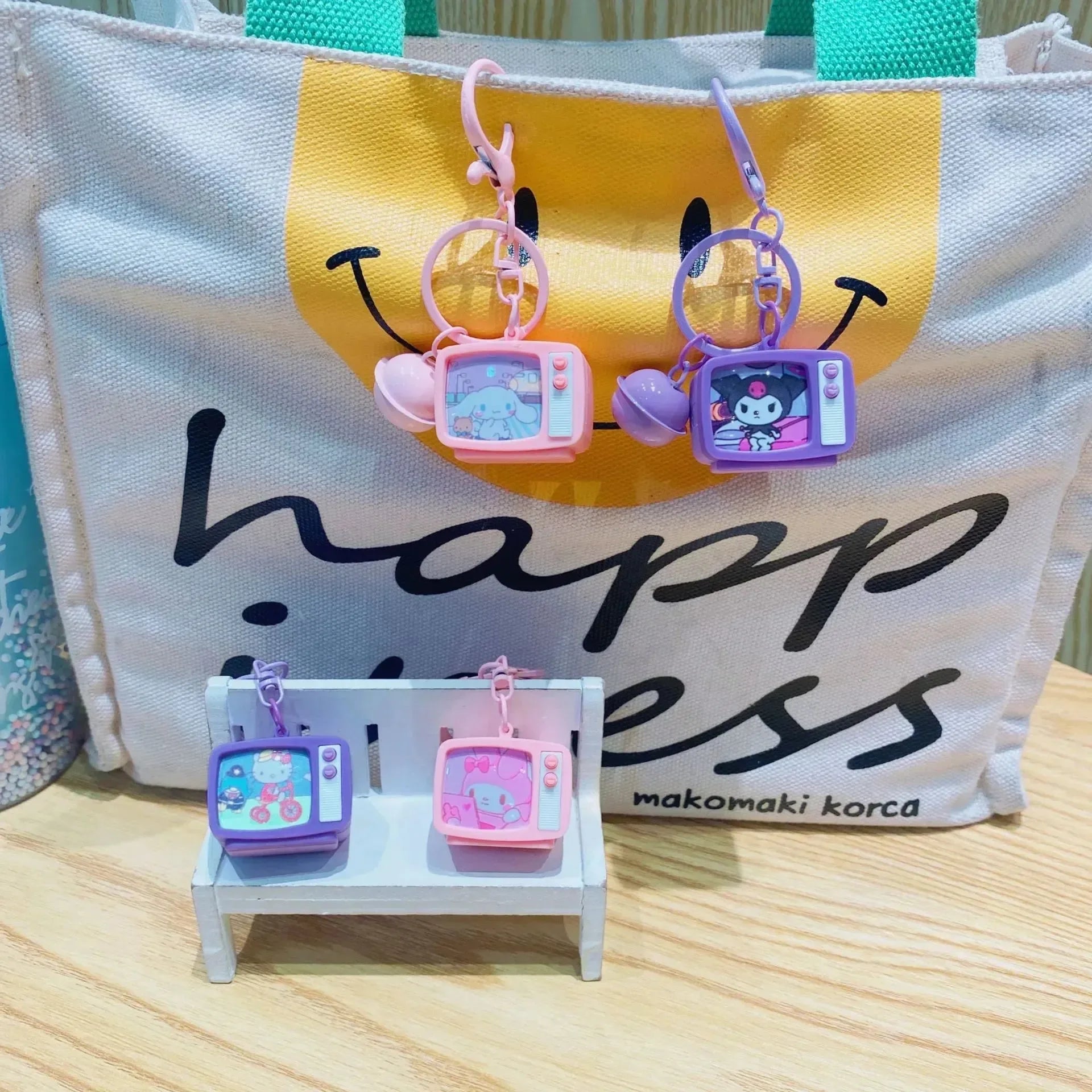 Sanliou Pixel Pals Glitch LED Keychain