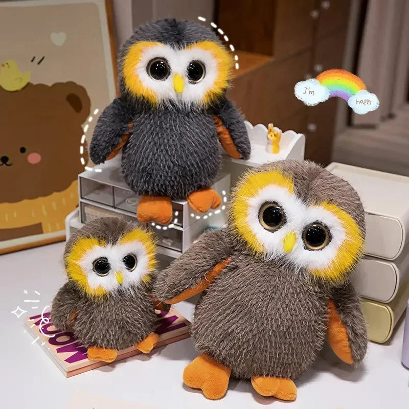 Big-Eyed Wise Owl Plush Pal
