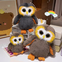 Big-Eyed Wise Owl Plush Pal