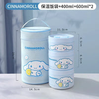 Cinnamoroll My Melody Insulated Lunch Box