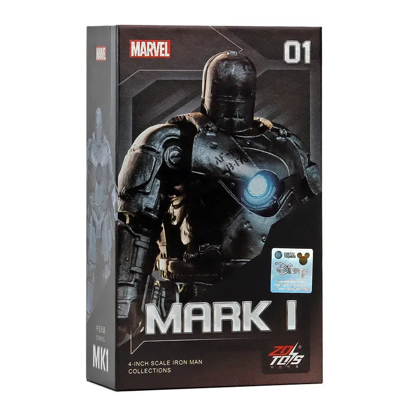 Iron Man Mark 1 to Mark 85 Garage Style Suits