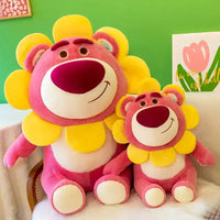 Sunflower Strawberry Bear Plushie