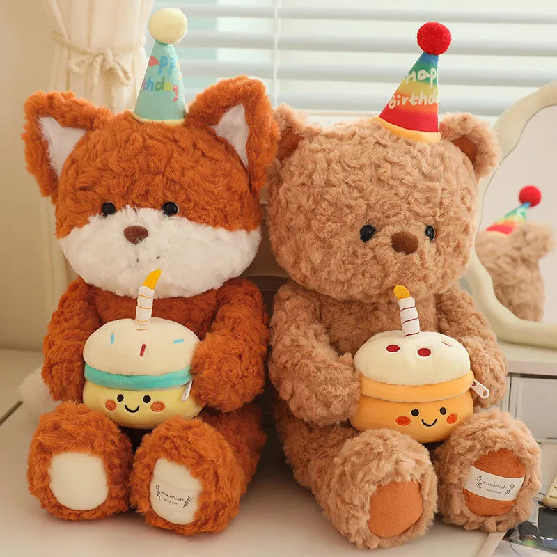 Hat Birthday Bear Plushie (40 cm)