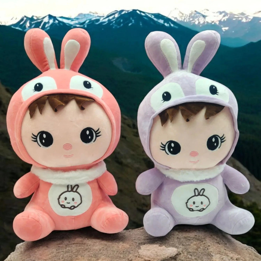 Cute Baby Rabbit Cosplay Plush Toy (35 cm)