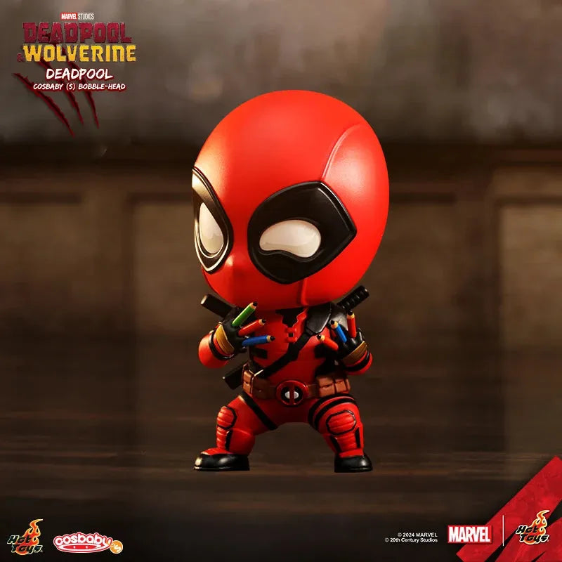 Deadpool vs Wolverine COSBI BobbleHead Figures