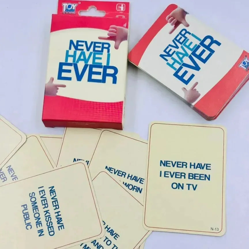 Jeu de cartes « Je n'ai jamais » 