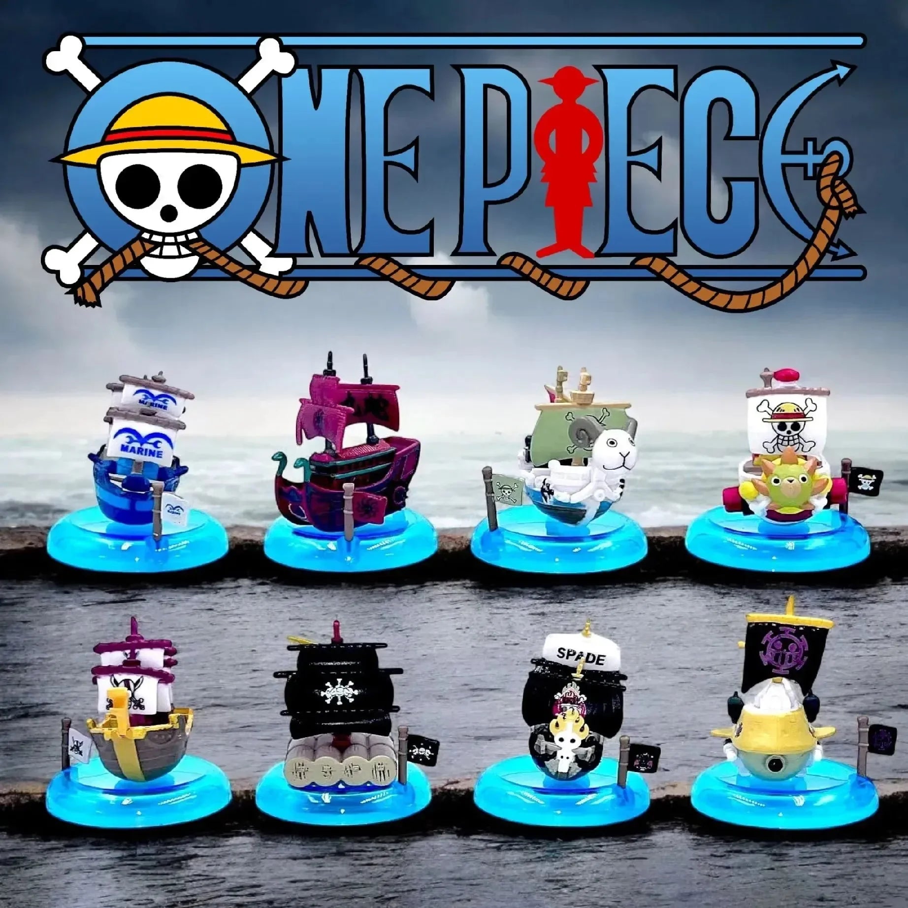 One Piece Grand Line Fleet Figurines