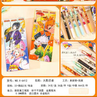 Naruto Shinobi Notes Mystery Box Gel Pen