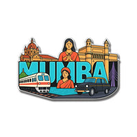 Mumbai City Vibes Fridge Magnet