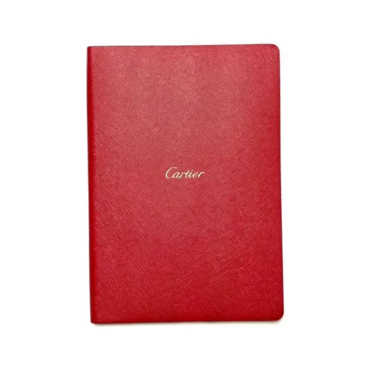 Luxe Cart Red Softcover Notebook