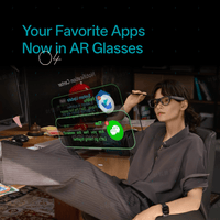 RayNeo X3 Pro AI+AR Smart Glasses - Bear Hugs