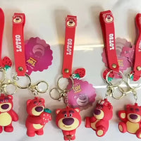 Berry Hugs Lotso Bear 3D Keychain