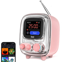 Divoom Tiivoo-2 Photo Album & Bluetooth Speaker - Bear Hugs