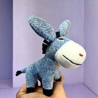 Cute Eeyore Plush Keychain