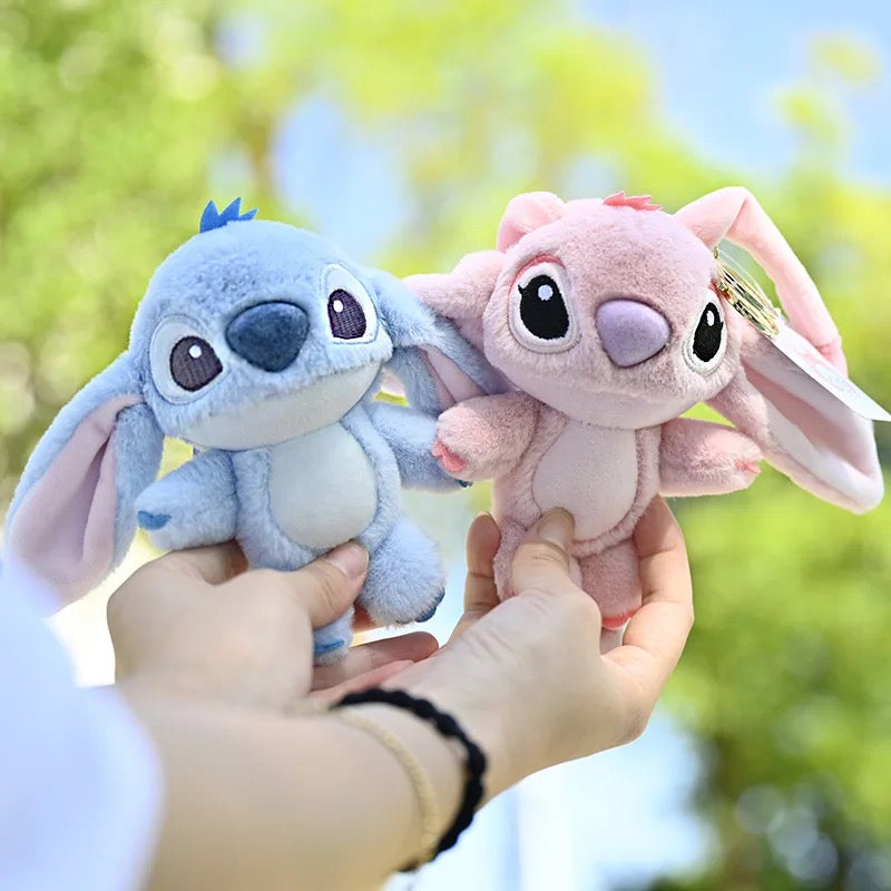 Disney Stitch & Angel Couple Keychain