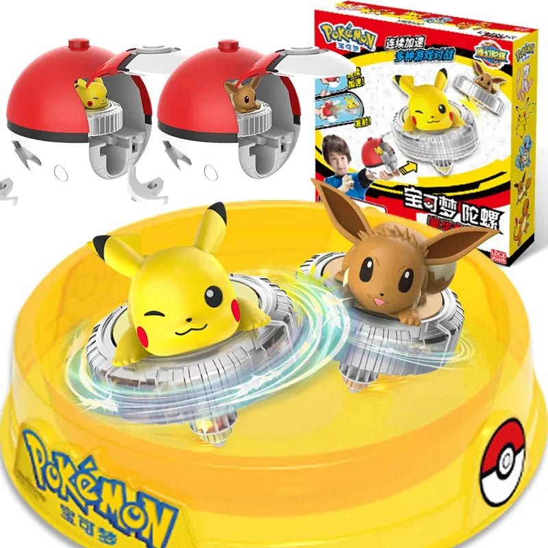 Pokemon Spinning Top Battle Figurines