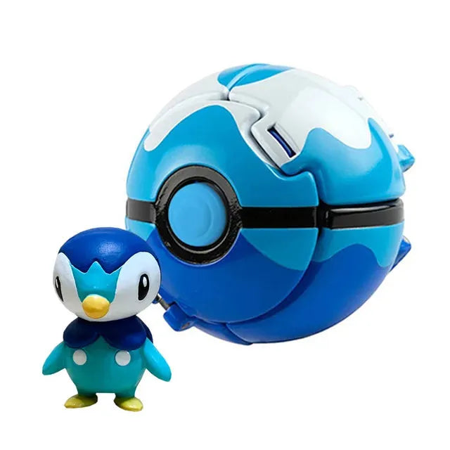 Pokemon Pokeball Mini Figurines