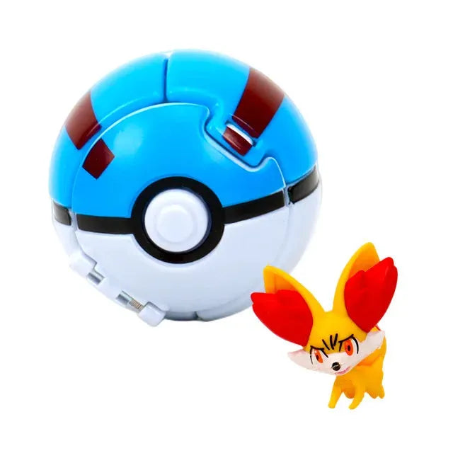 Pokemon Pokeball Mini Figurines