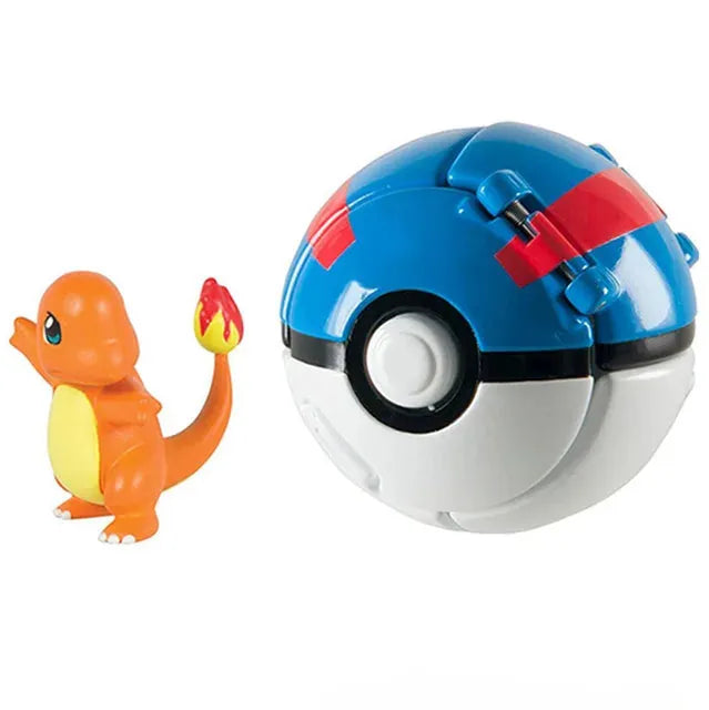 Pokemon Pokeball Mini Figurines