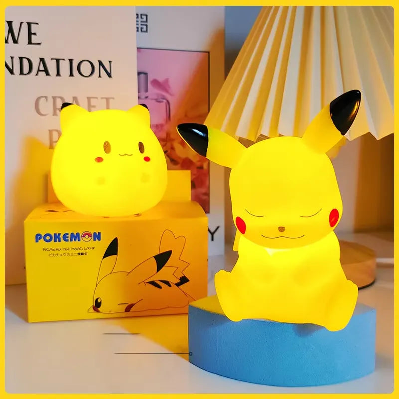 Pikachu Sitting Figurine Night Light