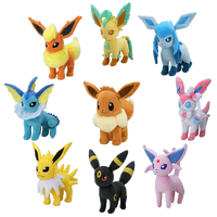 Pokémon Eevee Evolution Plushies (20 cm)