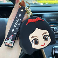 Princess Coin Pouch Keychain