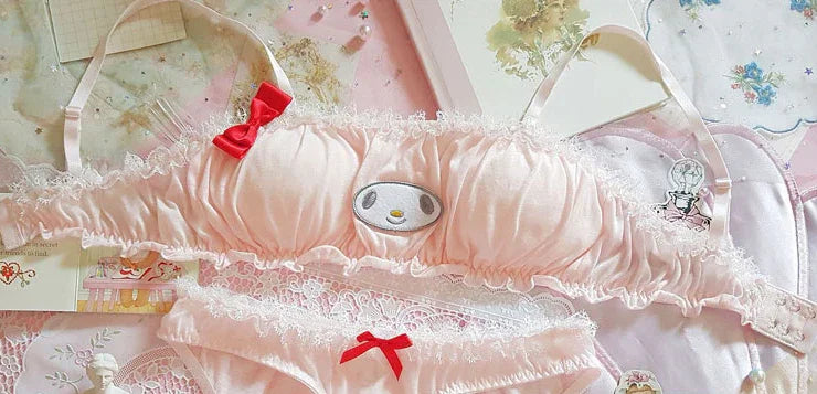 Medoly Peachy Blossom Lingerie Set
