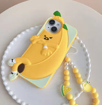 Kawaii Banana Phone Case for iphone 11/11pro/11pro max/12/12mini/12pro/12pro max/13/13pro/13pro max/14/14plus/14pro/14pro max/15/15pro/15pro max PN5877 - Bear Hugs
