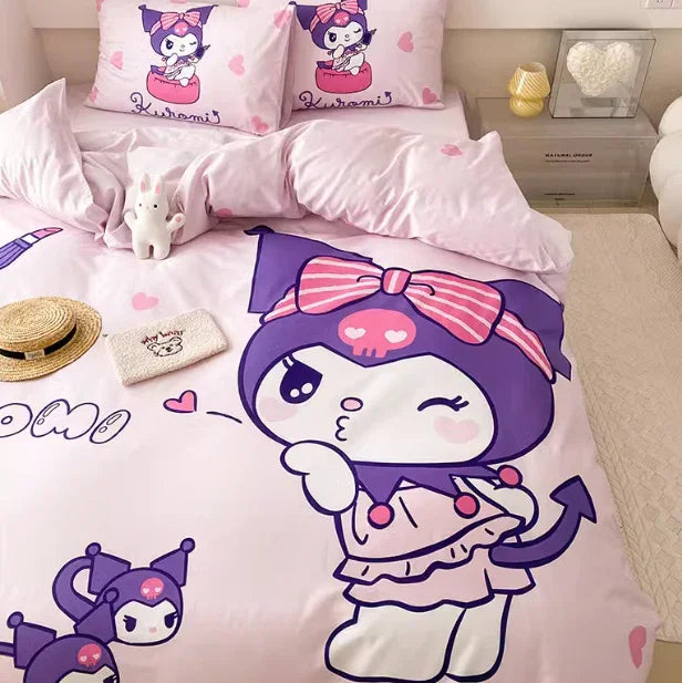 Kawaii Cartoon Bedding Set PN6098 - Bear Hugs