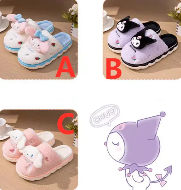 Kawaii Cartoon Slippers PN6238 - Bear Hugs