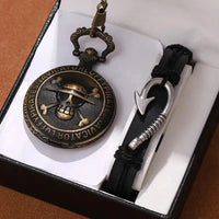 One Piece Vintage Pirate Pocket Watch