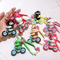 Sanliou Bicycling Crew 3D Keychain