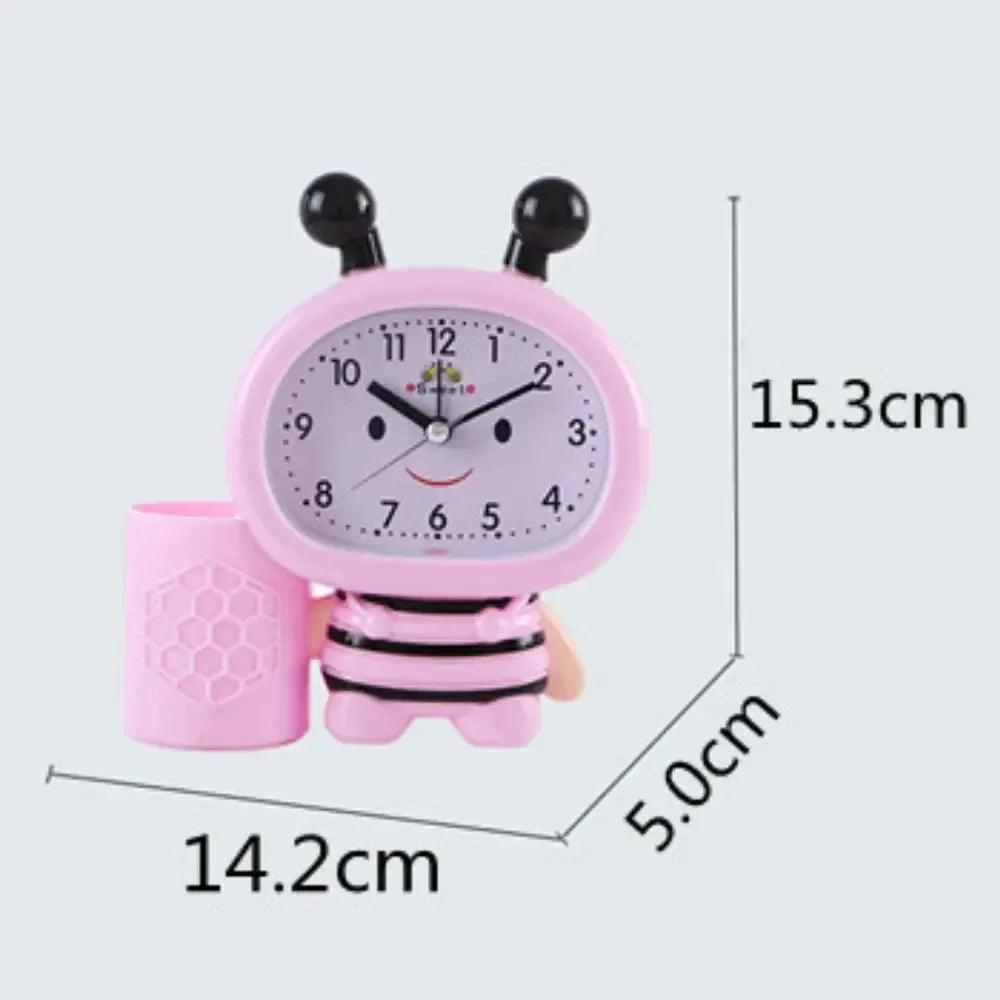 Bee-Spoke Alarm Clock Pen Holder