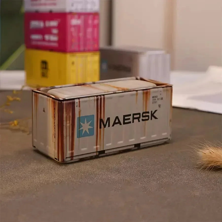 Shipping Container Desktop Storage Box