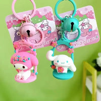 Sanliou Sakura Swing 3D Keychain