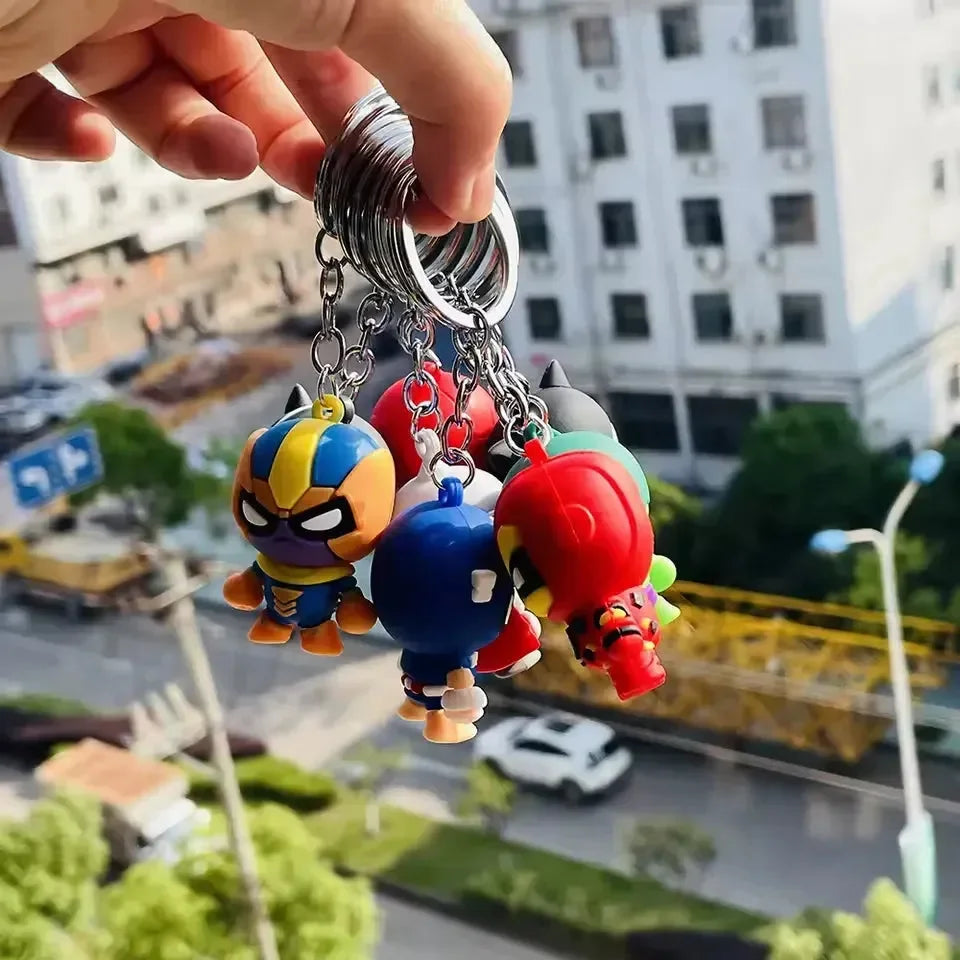 League of Legends Superhero Keychain