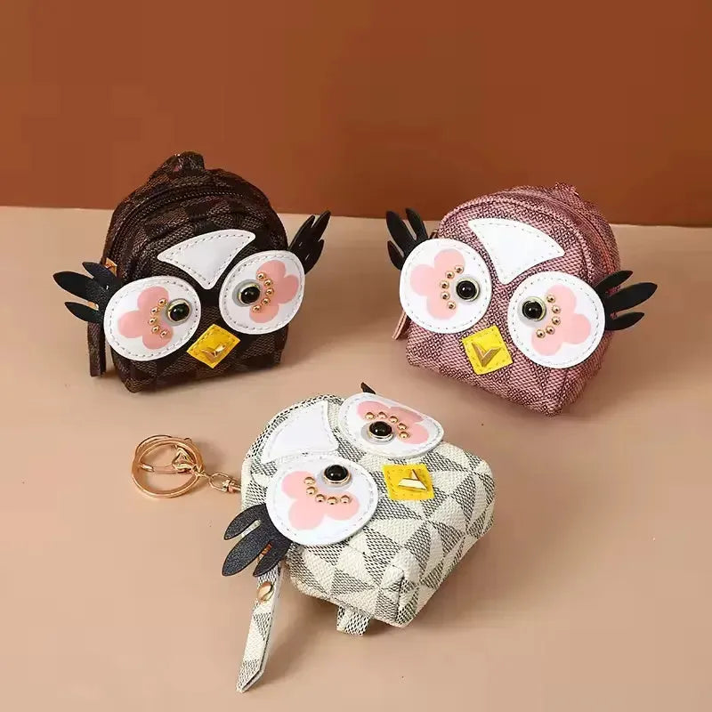 Wise Wings Designer Owl Coin Purse