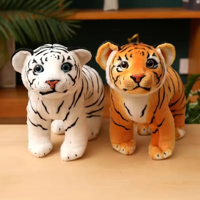 Stripy Snuggler Realistic Tiger Cub Plushie (20 cm)