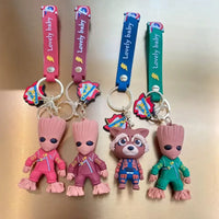 Groot Groovy Guardians Keychain