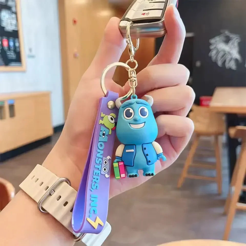 Scream Team Monsters Inc. Keychain