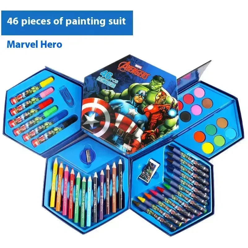 Avengers & Frozen Wonders Art Pencil Set (46 Pcs)