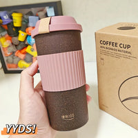 Sustainable Bamboo Coffee Cups (380 ml)