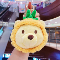 Pineapple Winnie Coin Pouch Keychain