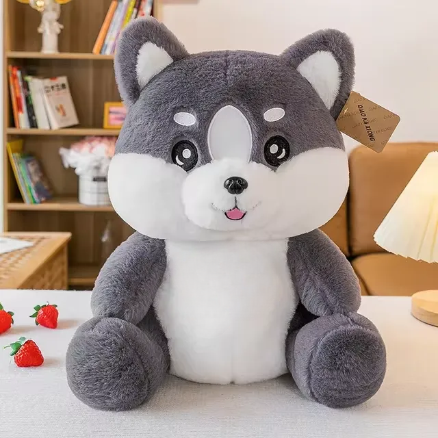 Kawaii Sitting Shiba Inu Dog Plushie (30 cm)