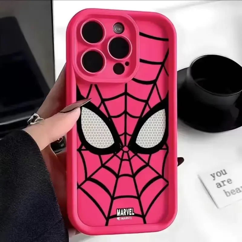 Spiderman Silicon Phone Case (For iPhones)