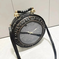 Luxury Clock Novelty Bag