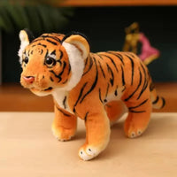 Stripy Snuggler Realistic Tiger Cub Plushie (20 cm)